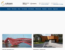 Tablet Screenshot of calsom.hu